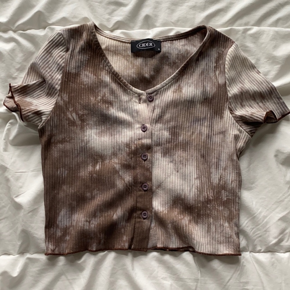 Cider Ink Painting Cardigan